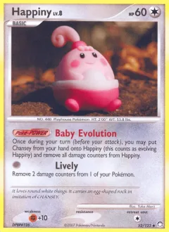 Happiny Reverse Holo