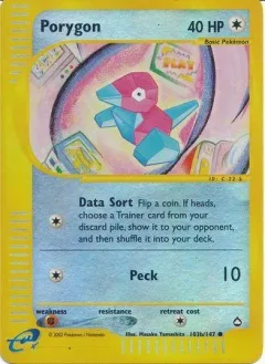 Porygon Reverse Holo