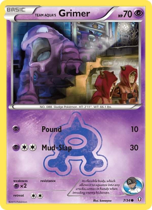 Team Aqua's Grimer #7