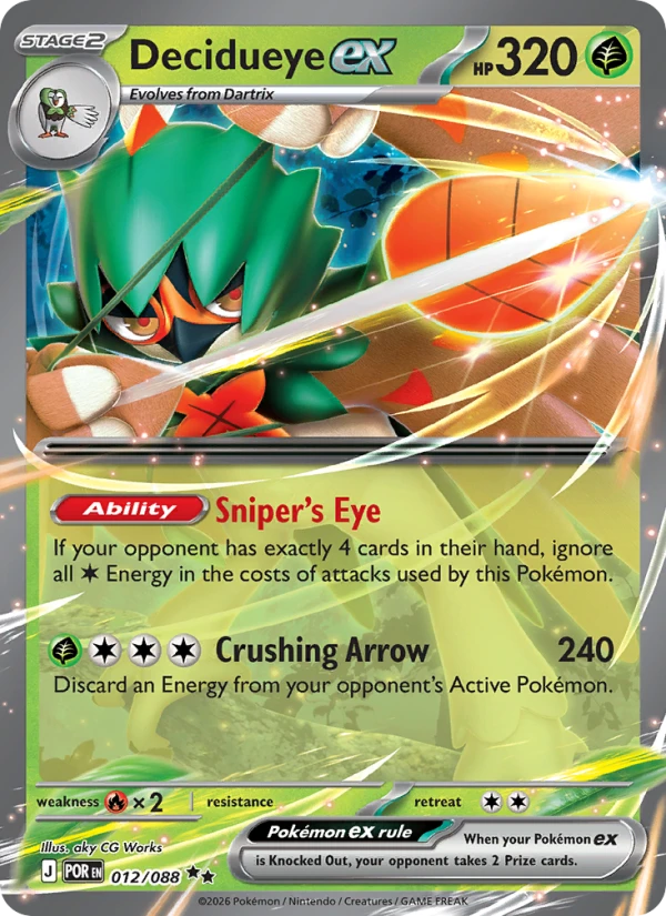 Decidueye Ex #12