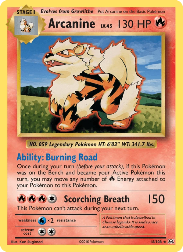 Arcanine #18