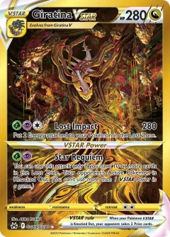Giratina Vstar Gg69