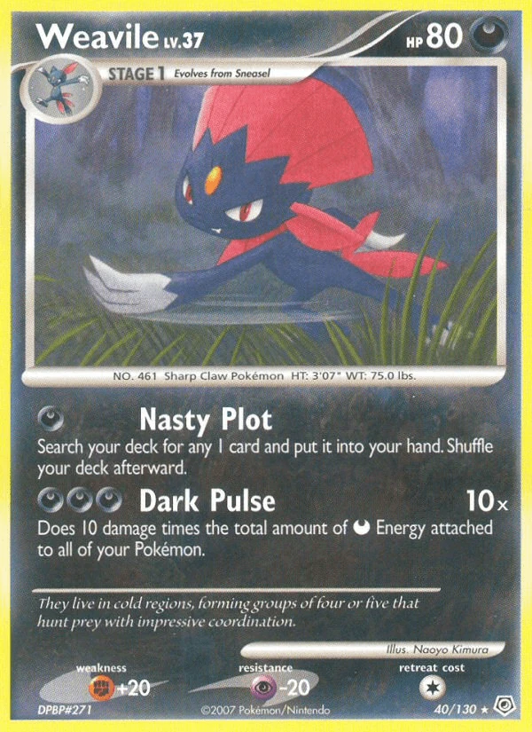Weavile #40