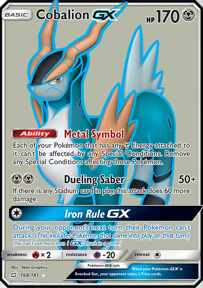 Cobalion Gx #168