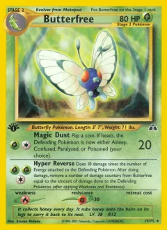 Butterfree 1st Edition