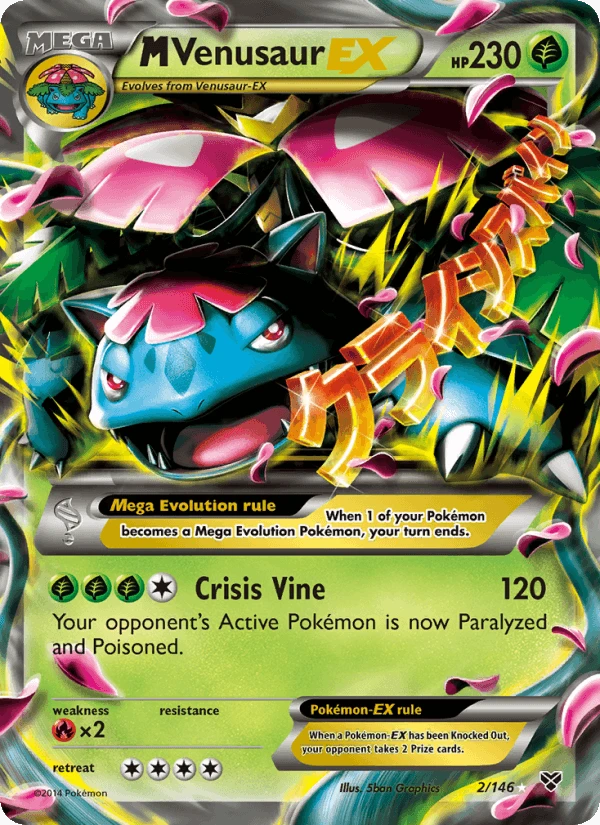 Mega Venusaur Ex #2