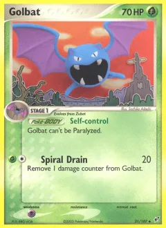 Golbat Reverse Holo