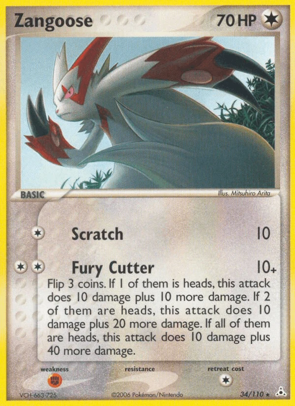 Zangoose #34