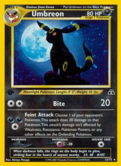 Umbreon 1st Edition
