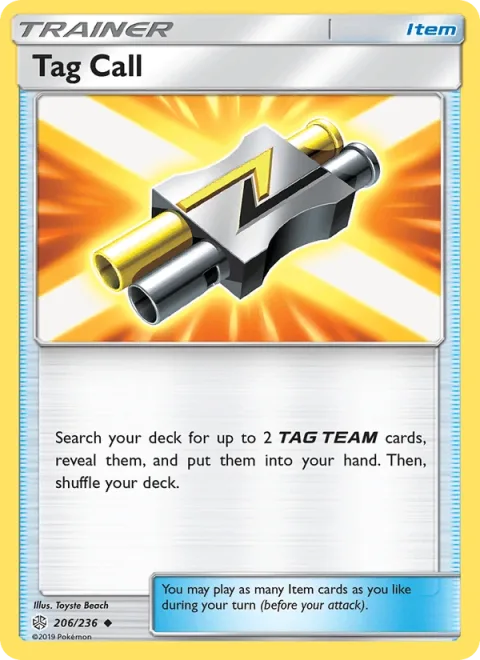 Tag Call Reverse Holo