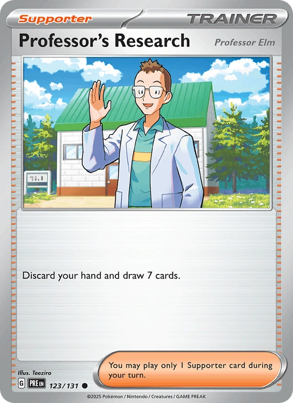 Professor's Research: Professor Elm #123