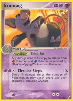 Grumpig Reverse Holo
