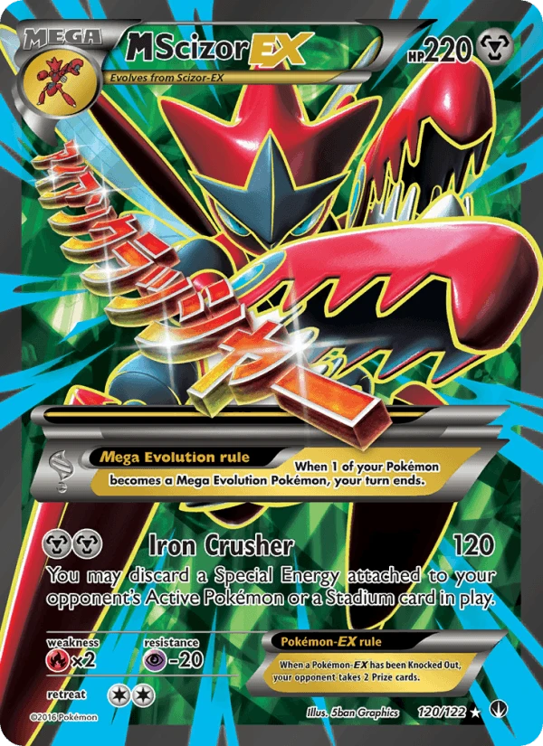 M Scizor Ex #120