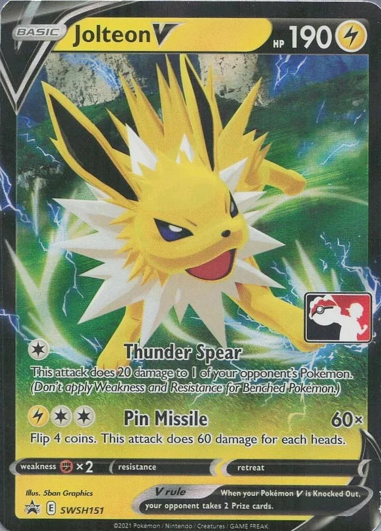 Jolteon V Prize Pack #SWSH151