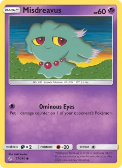 Misdreavus Reverse Holo