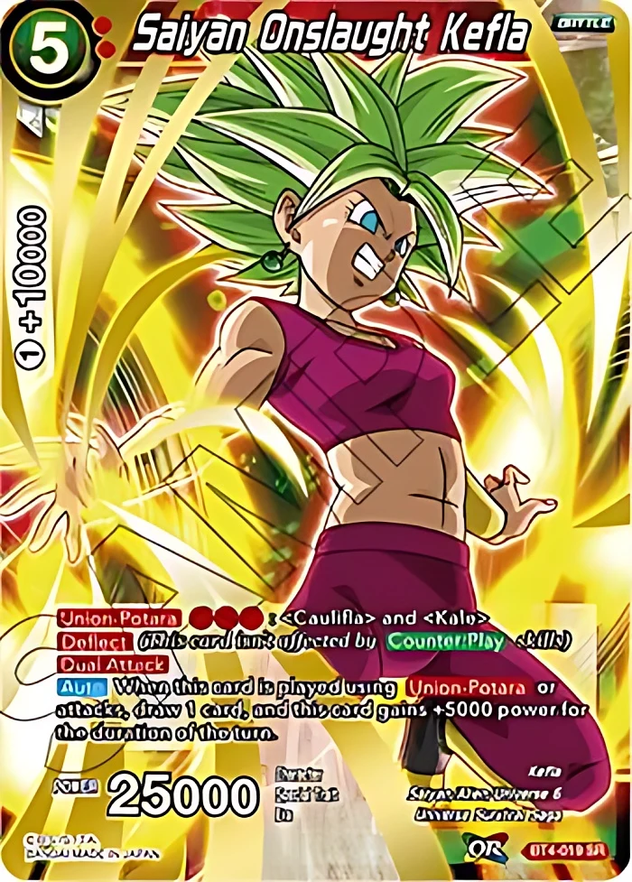 Saiyan Onslaught Kefla #BT4-019