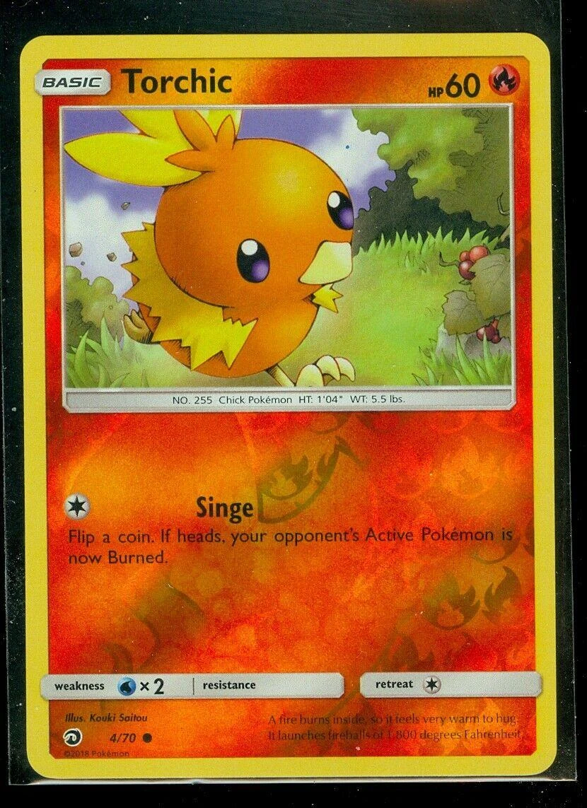Torchic Reverse Holo #4