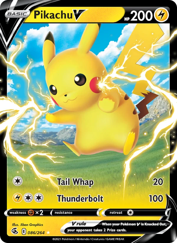 Pikachu V #86