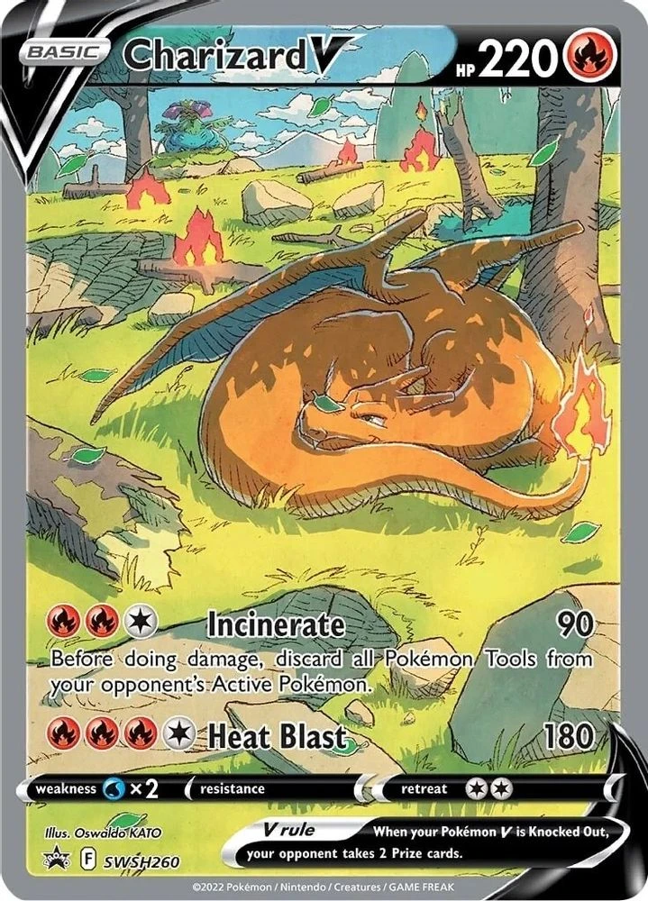 Charizard V #SWSH260
