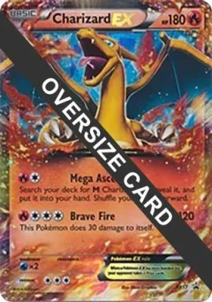 Charizard EX Jumbo #17 Black Star Promo XY17