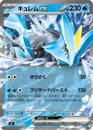 Kyurem Ex #203