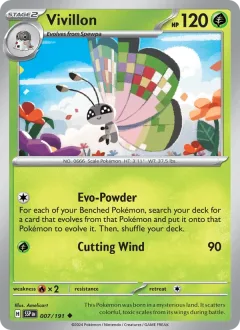 Vivillon Reverse Holo