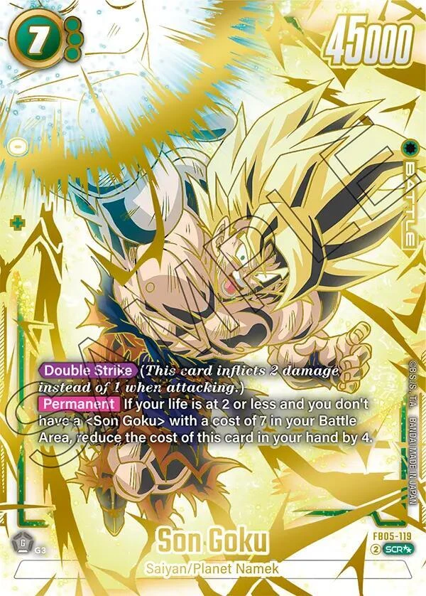 Son Goku [Super Alternate Art] #FB05-119