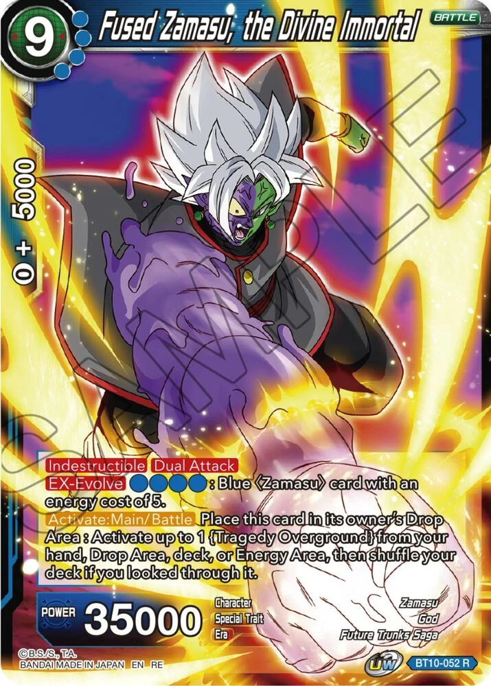 Fused Zamasu, the Divine Immortal [Reprint] #BT10-052