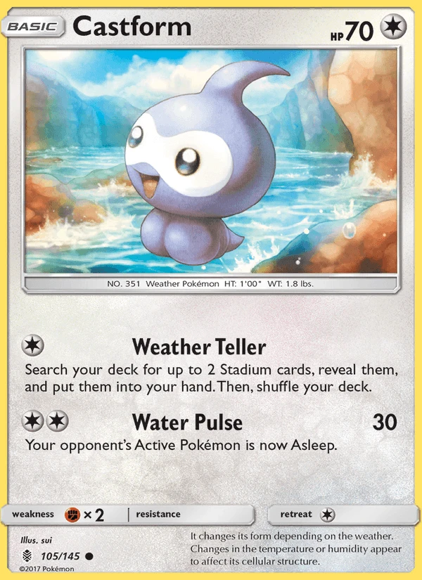 Castform #105