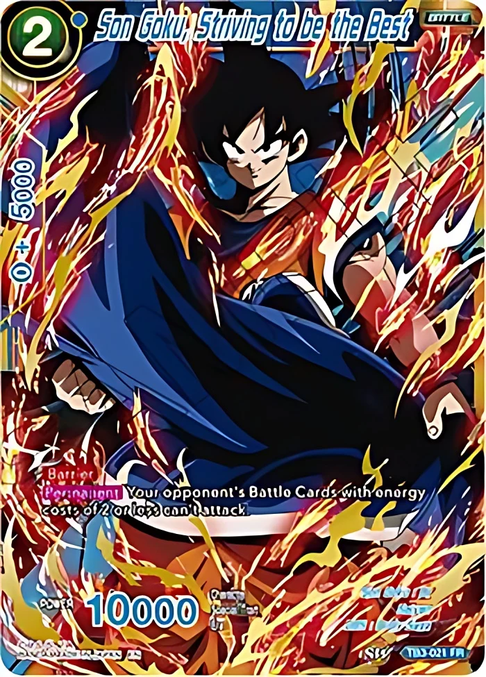 Son Goku, Striving to be the Best #TB3-021