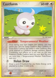 Castform Reverse Holo