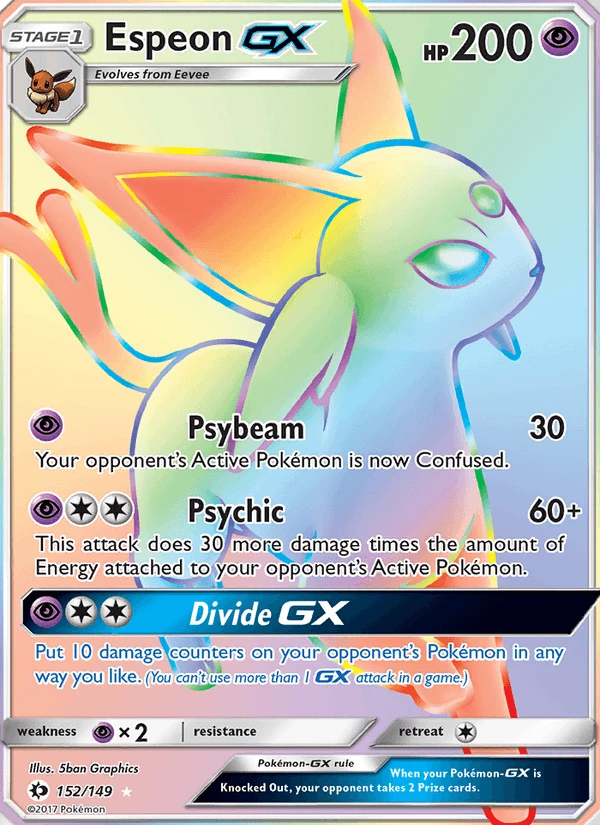 Espeon Gx #152