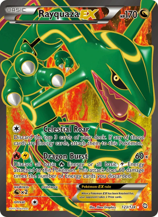 Rayquaza Ex #123