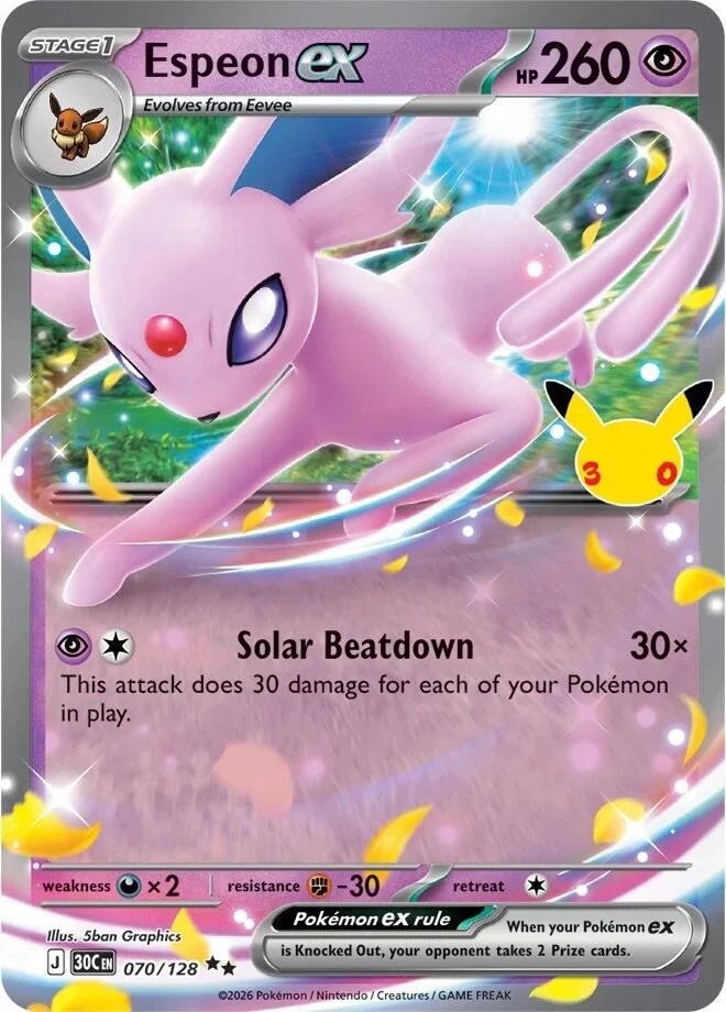 Espeon Ex #70
