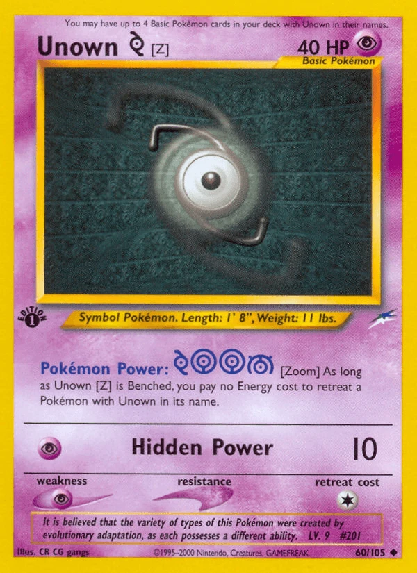 Unown Z #60