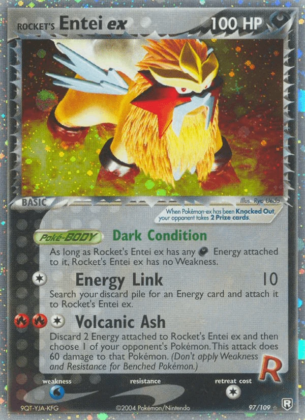 Rocket's Entei Ex #97