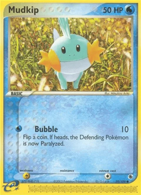 Mudkip Reverse Holo