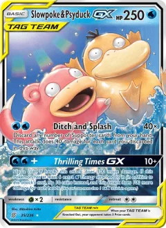 Slowpoke & Psyduck Gx