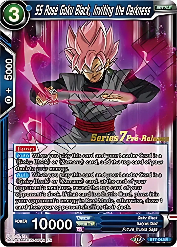 SS Rose Goku Black, Inviting the Darkness [Pre-Release] #BT7-043_PR