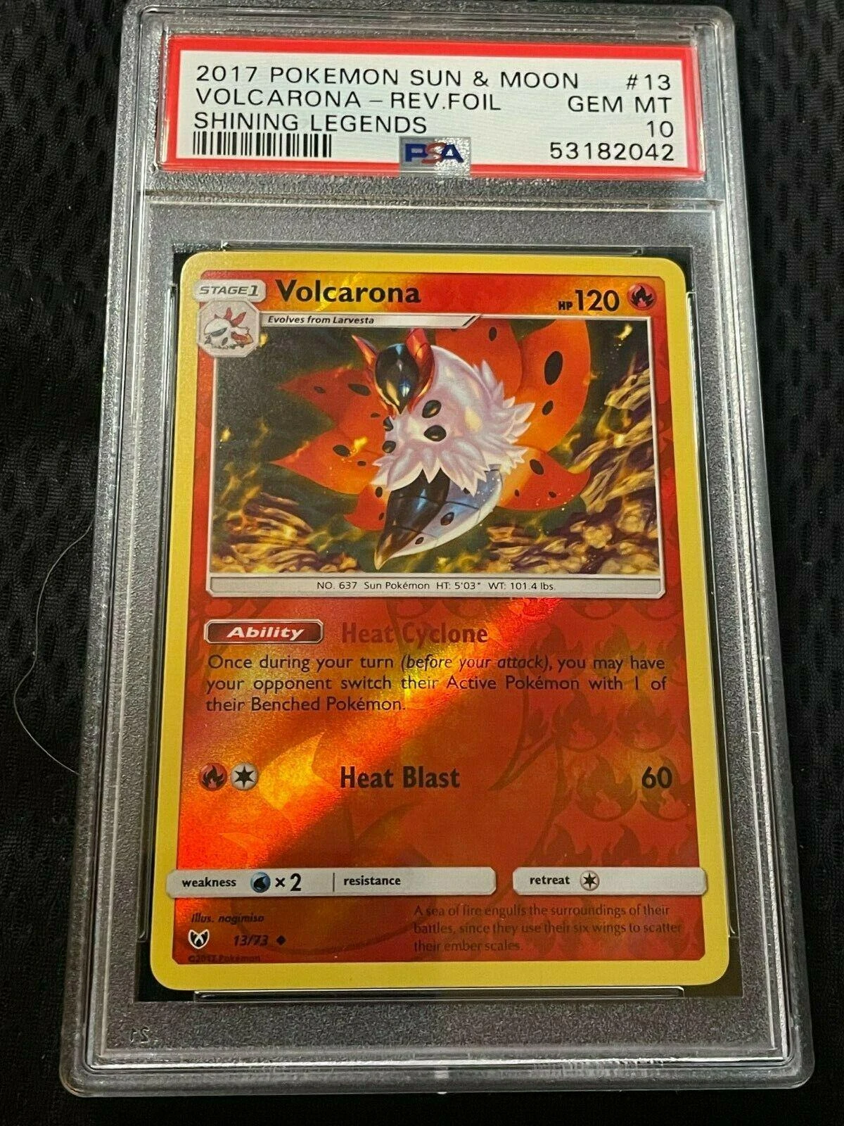 Volcarona Reverse Holo #13