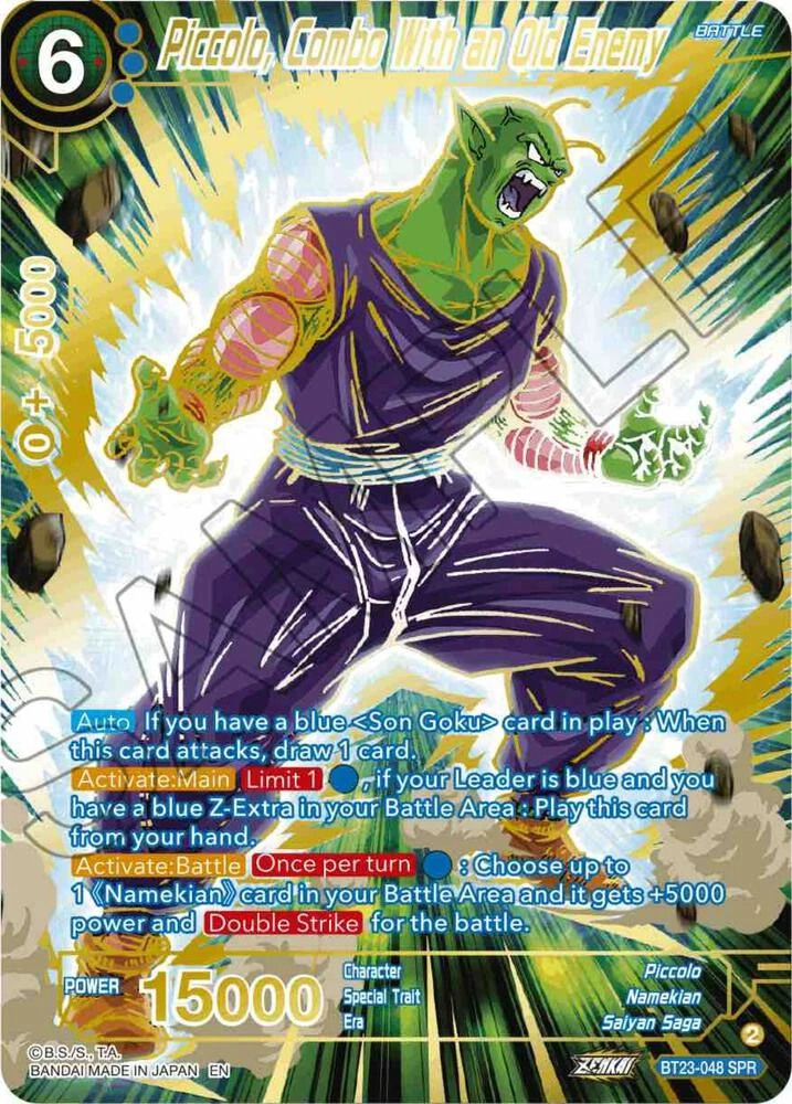 Piccolo, Combo With an Old Enemy [SPR] #BT23-048