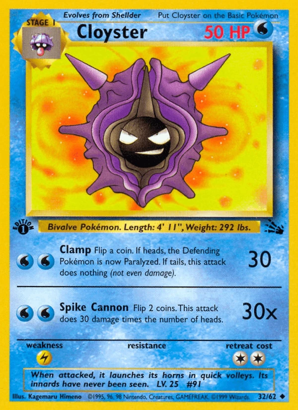 Cloyster #32