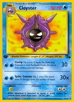 Cloyster 1999-2000