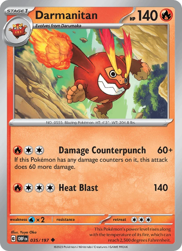Darmanitan Reverse Holo #35