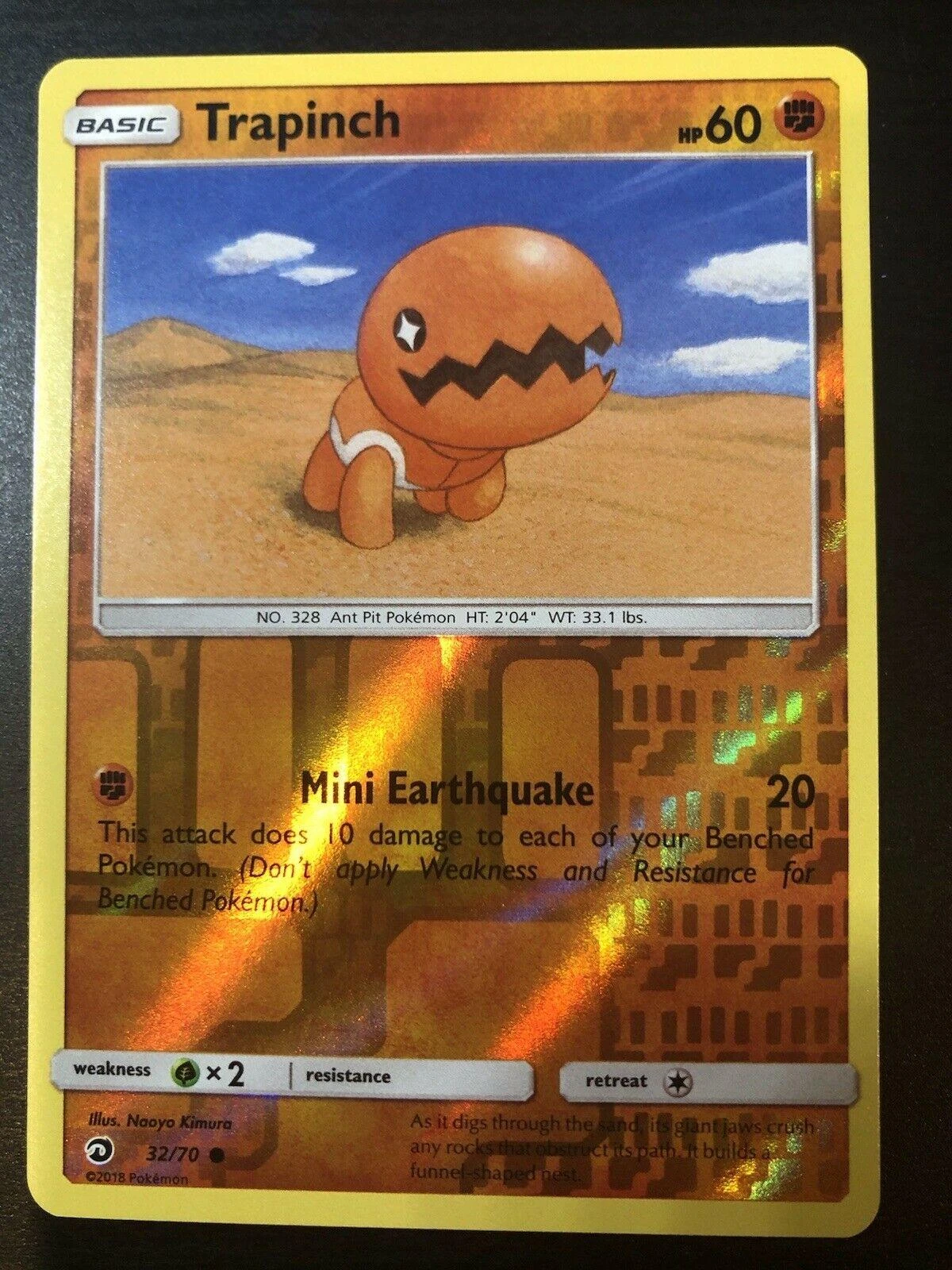 Trapinch Reverse Holo #32