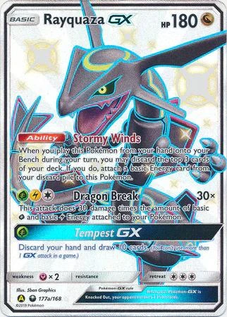 Rayquaza Gx 177a