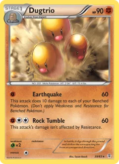 Dugtrio Reverse Holo