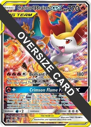 Charizard & Braixen GX #SM230