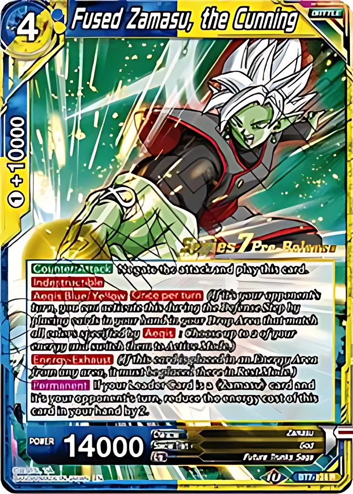 Fused Zamasu, the Cunning [Pre-Release] #BT7-124_PR