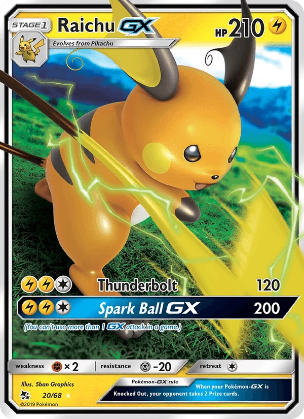 Raichu Gx #20